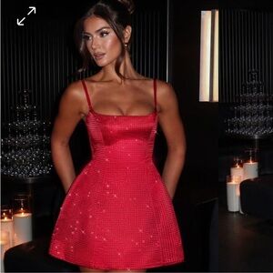 BABYBOO Scarlet Sequin Mini Dress